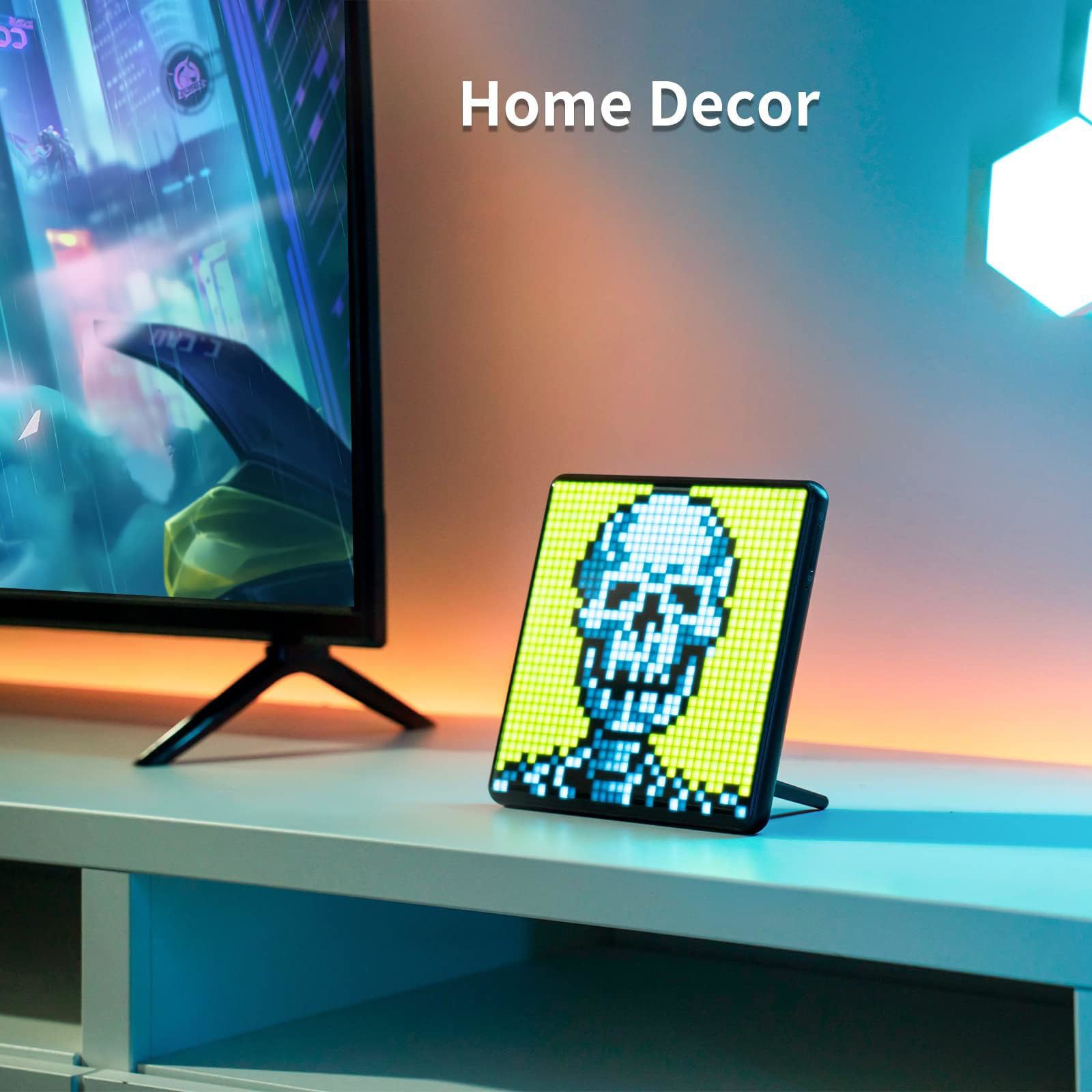 GetUSCart- Divoom Pixoo-Max Pixel Display, APP Cellphone Control ...