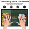 Picture of AYSTekMann 15.6'' Digital Signage Display Indoor Interactive LCD Touch Screen Commercial Advertising Kiosk Smart Video Media Player Ultra Thin 5G WiFi All in One 4GB+64GB Android 11 Capacitive