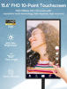 Picture of PWR4GTR 15.6" Digital Signage Capacitive Touchscreen Advertising Display with Adjustable Stand Android 11 Commercial LCD Monitor with Auto Play, Wireless Screen Mirroring, 4+64GB (Without Battery)