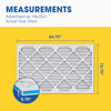 Picture of Aerostar 16x25x1 MERV 13 Pleated Air Filter, AC Furnace Air Filter, 6 Pack (Actual Size: 15 3/4" x 24 3/4" x 3/4")