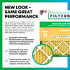 Picture of Filterbuy 20x30x1 Air Filter MERV 11 Allergen Defense (4-Pack), Pleated HVAC AC Furnace Air Filters Replacement (Actual Size: 19.63 x 29.63 x 0.75 Inches)