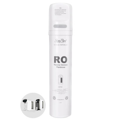 Picture of SimPure Y7/Y7P Series RO Filter Replacement Cartridge for Y7, Y7P-W, Y7P-BW, 6 Months Replacement Cartridge, 100 GPD, Model Number: SimPure ROULP-2012-100-Y7