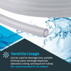 Picture of EZ-FLO 1/2 Inch ID (5/8 Inch OD) PVC Clear Vinyl Tubing, 10 Foot Length, 98568