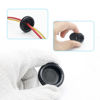 Picture of Vrupin 188 Pieces Closed Rubber Grommet Firewall Solid Closed Hole Plug Assortment Kit for Wire Electrical Appliance Plumbing