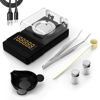 Picture of MAXUS Digital Milligram Scale 50g/0.001g, Compact Mg Scale with 20g Calibration Weight and Accessories, Black Powder Scale for Reloading