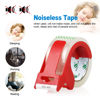 Picture of BOMEI PACK Heavy Duty Clear Packing Tape,2 Rolls with refillable Dispenser,Noiseless Packaging Tape 1.88 Inches x 55 Yards,Industrial Grade Boxes Shipping Tape for Moving,Mailing and Storages