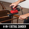 Picture of SKIL Corded Multi-Function Detail Sander with Micro-Filter Dust Box 3 Additional Attachments & 12pc Sanding Sheet- SR232301