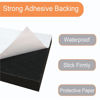 Picture of Adhesive Foam Padding, 4 Pieces Neoprene Foam Anti Vibration Pads High Density Closed Cell Foam Sheet, Insulation Soundproofing Black (4" x 4" x 3/4", 4 Pcs)