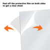 Picture of Egofine Plexiglass Sheets Acrylic Sheets 12 Pack of 5x7’’ 0.04 Thick Clear Plastic Cast Transparent Plexi Glass for Crafting Projects, Replacement Picture Frame Glass, DIY Display, Easy to Cut