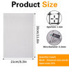 Picture of 6 Pack 12×8 Inch Wire Mesh Screen, 20 Mesh Stainless Steel Mesh, Sturdy No Rust Metal Mesh Screen for DIY Projects, Cage, Vent, Garden, Window Screen, Filter Mesh