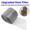 Picture of AWIORETON Wire Mesh for Mice Control 5 in X 36Ft,Hole Fill Fabric, Weep Holes Covers, Upgraded Stainless Steel Wire Mesh Roll, Flexible Stretchy Mesh Fabric for Garden House and DIY, Rodent Barrier