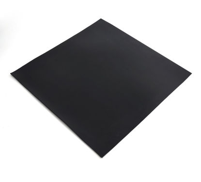 Picture of Neoprene Rubber Sheet Solid Rubber Strips Roll PadInsulation for Weather Stripping, Gasket, Shield, Costume, Seal, DIY (1/16" (.062") Thick, 12" Wide X 12" Long)