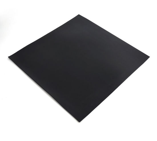 Picture of Neoprene Rubber Sheet Solid Rubber Strips Roll PadInsulation for Weather Stripping, Gasket, Shield, Costume, Seal, DIY (1/16" (.062") Thick, 12" Wide X 12" Long)