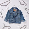 Picture of Amazon Basics Kids Velvet, Non-Slip Clothes Hangers for Infant and Toddler, 11.6 Inches (for baby clothes), Pack of 50, Gray
