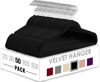 Picture of Utopia Home Velvet Hangers 50 Pack - Non-Slip Clothes Hangers - Black Hangers - Suit Hangers with 360 Degree Rotatable Hook - Heavy Duty Coat Hangers - Pants Hangers