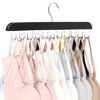 Picture of Resovo Bra Hanger for Closet, Tank Top Hanger 20 Hooks Capacity Foldable Wood Space Saving Hanger Closet Organizers and Storage for Dorm & Apartment for Tank Top, Bra, Scarf etc.