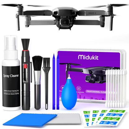 Picture of Drone Cleaning Kit for DJI, Holy Stone, Scoot, FPV Drone, Hobby RC Quadcopters & Multirotors - Ultimate Solution for Drone Maintenance - Safe for All Drone Surfaces - Enhance Performance and Clarity