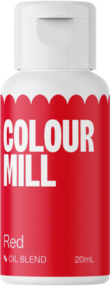 Picture of Colour Mill Oil-Based Food Coloring, 20 Milliliters Red