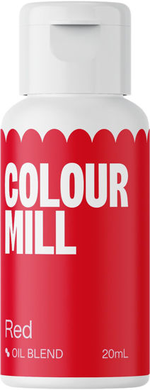Picture of Colour Mill Oil-Based Food Coloring, 20 Milliliters Red