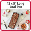 Picture of GoodCook Extra Large 13'' x 5'' Nonstick Steel Bread Loaf Pans, Gray (4245)