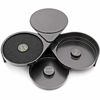 Picture of 1 Pack 3 Tier Bar Glass Rimmer for Margarita and Cocktail, Bartender Tool,Salt Box Spice Container