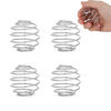 Picture of BooMetCheer 4 Pcs 2.1-Inch Large Size Shaker Balls for Protein Shakes,Milkshake and Salad Dressing,304 Stainless Steel Shaker Ball