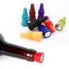 Picture of Wine Stoppers Beverage Bottle Sealer Soft Silicone Wine Bottle Stoppers Corks with Grip Top for Keeping Wine Champagne Fresh, 8 Pack