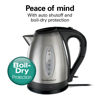 Picture of Hamilton Beach Electric Tea Kettle, Water Boiler & Heater, 1.7 Liter, Cordless Serving, 1500 Watts for Fast Boiling, Auto-Shutoff and Boil-Dry Protection, Stainless Steel (40880)