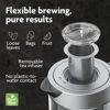 Picture of Vianté Electric Kettle With Tea Infuser For Loose Leaf Tea. Hot Tea Maker With Temperature Control And Automatic Shut Off. Tea Kettle With Brewing Programs. 1.5 Liters Capacity