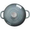 Picture of Crock Pot Artisan 5 Quart Enameled Cast Iron Round Dutch Oven, Slate Gray