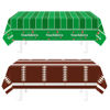 Picture of Football Party Decorations,2 Pack Football Tablecloth Disposable Plastic Tablecloth 54" x 108",Football Birthday Party Decor,Football Table Cloth for Rectangle Tables,Football Party Supplies for Home