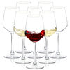 Picture of Long Stem Wine Glasses Set of 8, 12oz Clear Red/White for Party, Wedding and Home