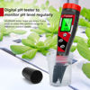 Picture of UIUZMAR Digital pH Meter pH TDS EC Meter for Hydroponic Solution pH and EC Meter with LCD Display TDS Water Tester pH PPM Meter for DWC Setup Aeroponic