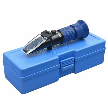 Picture of Aichose 0-80% Brix Meter Refractometer for Measuring Sugar Content in Fruit, Honey, Maple Syrup and Other Sugary Drink, with Automatic Temperature Compensation Function
