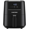 Picture of CHEFMAN 2 Qt Mini Air Fryer - Digital Space-Saving Compact Air Fryer with Nonstick and Dishwasher Safe Basket, Quick & Easy Meals in Minutes, Features Digital Timer and Shake Reminder - Black