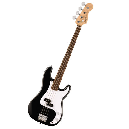 Picture of Fender Squier Debut Series Precision Bass Guitar, Beginner Guitar, with 2-Year Warranty, Includes Free Lessons, Black with Matte Finish
