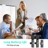 Picture of GOGARA Microphone for iPhone, 2 Pack Wireless Microphones, Mini Mic, Cordless Lavalier Microphone Recording Lapel Mic, Plug-Play, Clip On Microphone with Noise Reduction for Interview/Tiktok