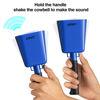 Picture of 8’’ Steel Cow Bell, LEKATO Noise Makers Cowbell with Handle for Sport Events Cheering Hand Bell for Football Games,Party, Concert, Graduations, School, Farm Ranch (Blue)