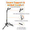 Picture of Amazon Basics Foldable Padded Guitars Stand for Acoustic, Electric, Bass and Banjos, Sturdy and Portable, Black