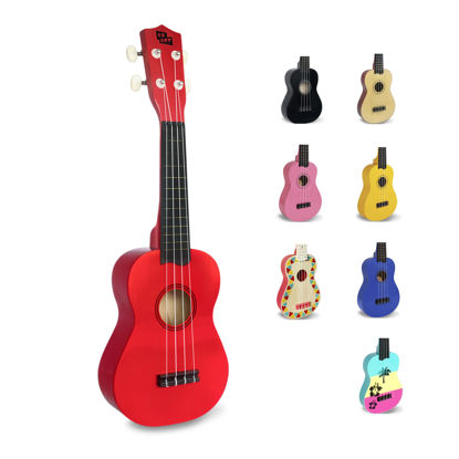 Picture of CB Sky Soprano Ukulele 21"/53cm beginners, students kids guitar (Red)
