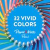 Picture of Paper Mate Flair Felt Tip Pens, Medium Point (0.7mm), Assorted Colors, 1 Pack of 12