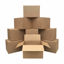 Picture of Amazon Basics Cardboard Shipping and Packing Moving Boxes, 10 Pack, Medium, Brown, 18" x 14" x 12"