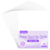 Picture of Joyberg 18Pack Poster Board, 11in x 14in White Poster Boards, Posterboard, Poster Board Paper for Crafts, DIY, Drawing