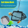 Picture of AQUANEAT Aquarium Net with Extendable Long Handle, Adjustable Wastes Skimming Cleaning Tools for Fish Tanks, 3 inch