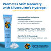 Picture of Silverquine Pet Cut & Itch Care - Hot Spot Gel for Dogs, Cats, Horses - Hydrogel - Skin & Coat Care - Anti-Itching for Cats - for Cuts, Burns, Skin Irritation - Pet Recovery - 1.5OZ