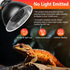 Picture of BOEESPAT High Efficiency 150W Reptile Heat Lamp Bulbs, Pack of 2 Ceramic Heat Emitters for Reptile Geckos, Lizard, Iguana, Bearded Dragon & Pets Basking (Black, 150 Watts)