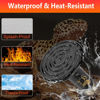 Picture of BOEESPAT High Efficiency 150W Reptile Heat Lamp Bulbs, Pack of 2 Ceramic Heat Emitters for Reptile Geckos, Lizard, Iguana, Bearded Dragon & Pets Basking (Black, 150 Watts)
