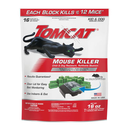 Picture of Tomcat Mouse Killer Child and Dog Resistant, Refillable Station