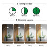 Picture of SANSI Grow Lights for Indoor Plants, Pot Clip LED Plant Lights for Indoor Growing, Full Spectrum, Plant Lamp with 4-Level Dimmable, Auto On Off 3 6 12 Hrs Timer for Succulents, Small Plant, White, 5V.