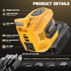 Picture of 200W Power Inverter for Dewalt 20V Battery, DC 20V to AC 110-120V Battery Inverter, Portable Power Station Generator, Charger Adapter Battery Powered Outlet with 2 USB Ports & 1 Type-C & 1 AC Outlet
